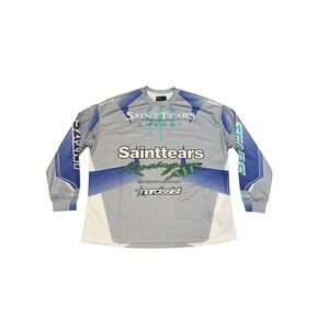 Saint Tears Energy Racing Oversized Graphic Pullover Shirt Streetwear Size L